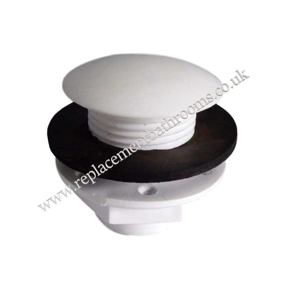 Toilet cistern over flow blanking plug