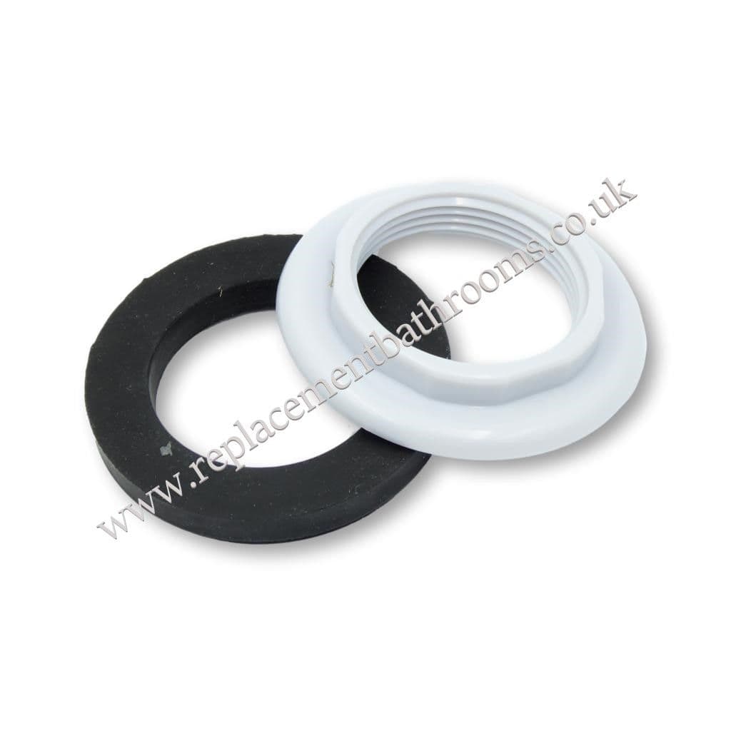 Toilet cistern siphon leak seal washer & locknut