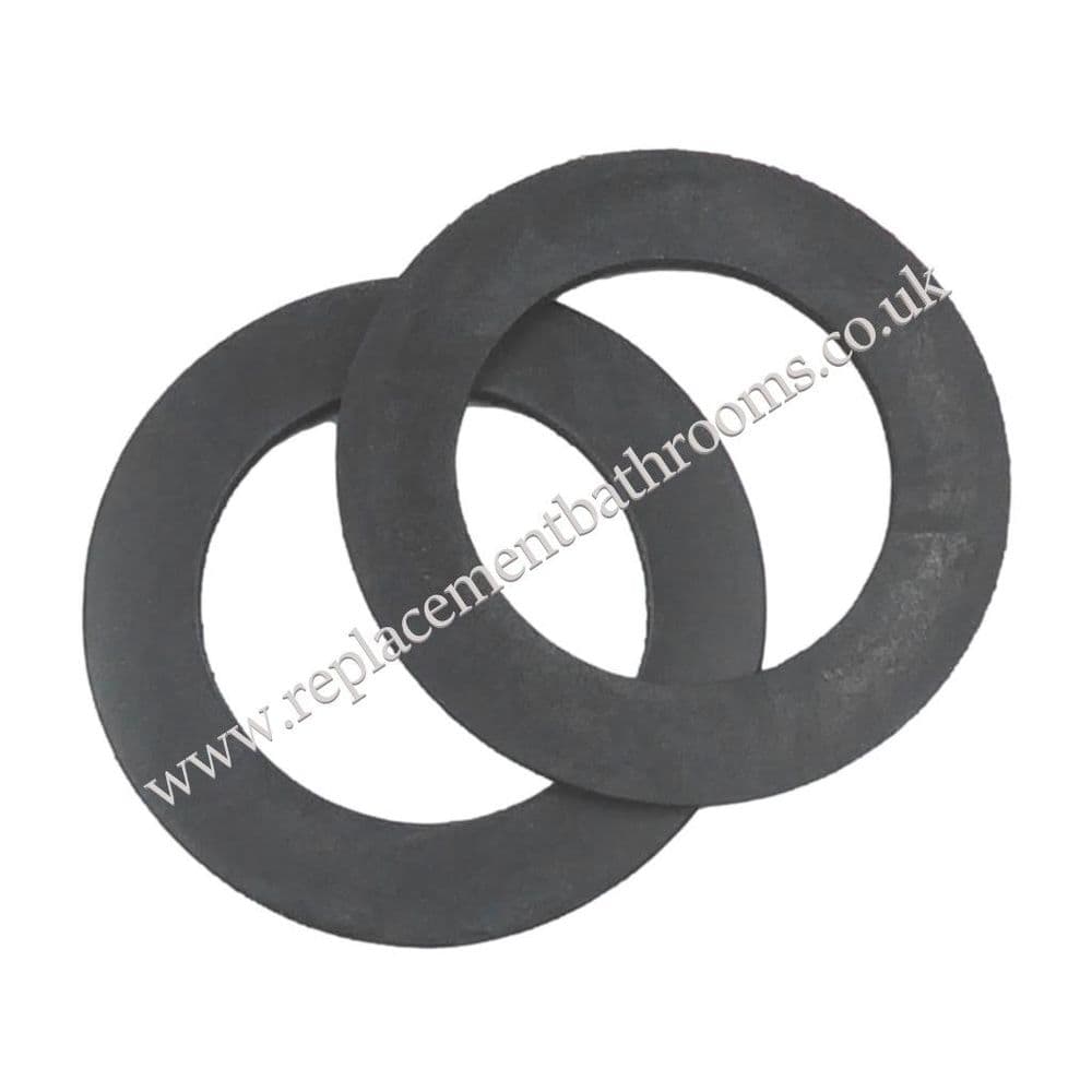 Toilet cistern siphon sealing washers ( 2 pack )