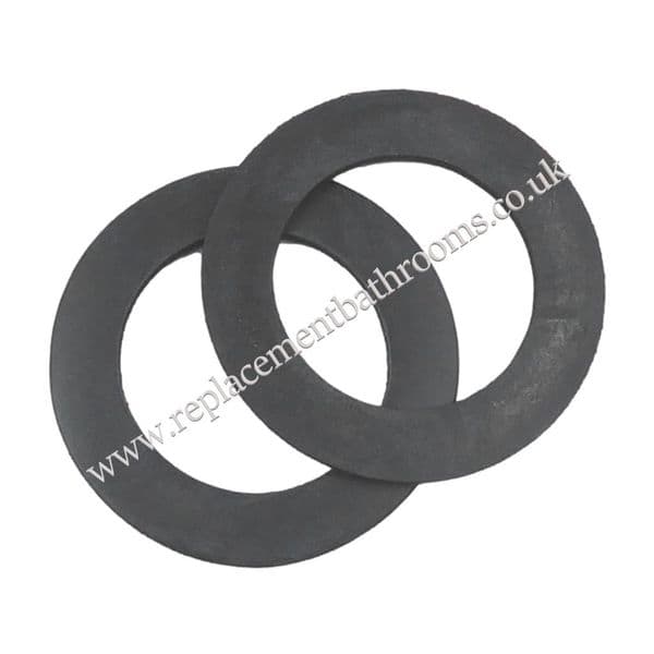 Toilet cistern siphon sealing washers ( 2 pack )