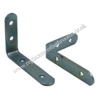 Toilet cistern wall hanger brackets (pair)  low level / high level cisterns )