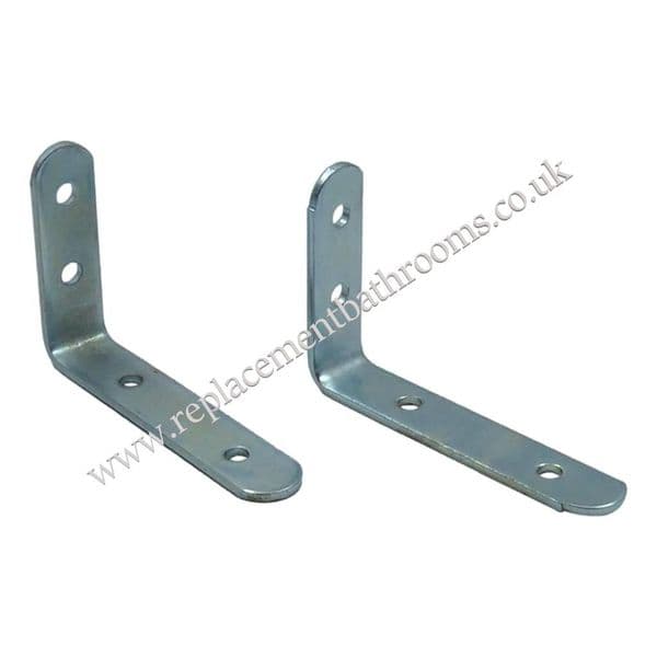 Toilet cistern wall hanger brackets (pair)  low level / high level cisterns )