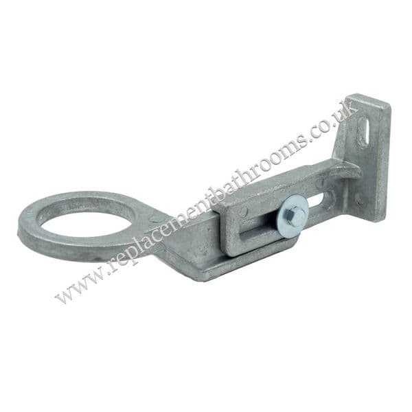 Wash basin centre support bracket