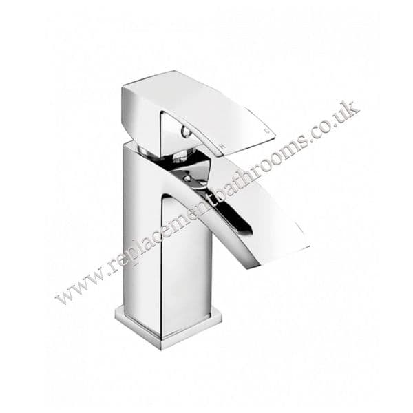 Waterfall spout, mini mono basin mixer