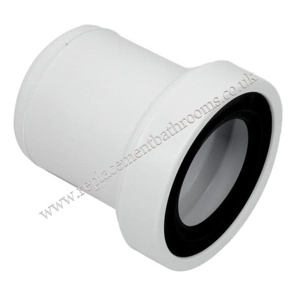 WC pan soil outlet spigot extension