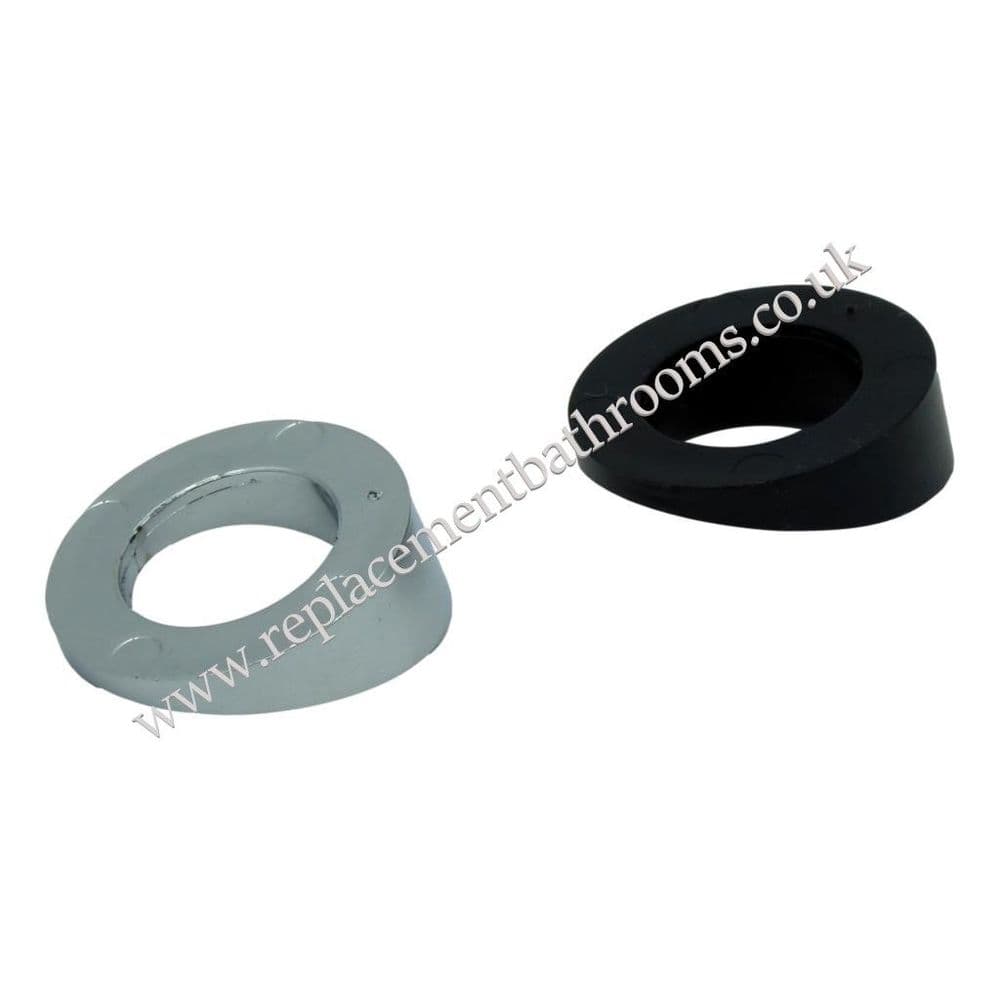 Wedge spacers for toilet cistern levers ( Pair)