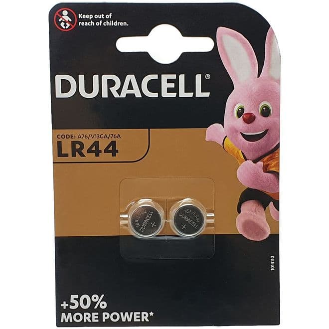 Duracell LR44 A76 1.5V Alkaline Batteries | Battery Buddy