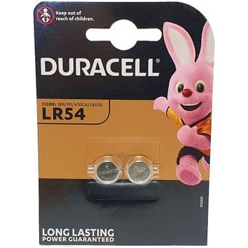 Duracell LR54 1.5V Alkaline Batteries
