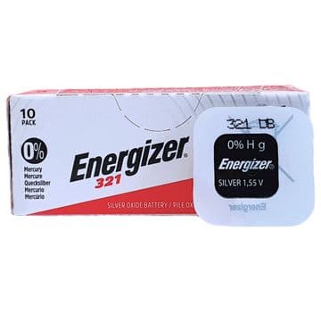 Energizer 321 SR616SW 1.5V Silver Oxide Watch Battery