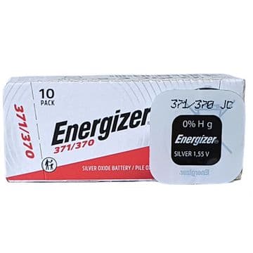 Energizer 371 SR920SW 1.5V Silver Oxide Watch Battery
