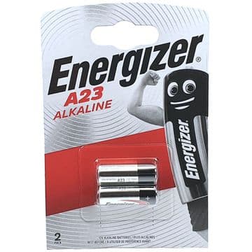 Energizer A23 23A 12V Alkaline Batteries (Twin Pack)