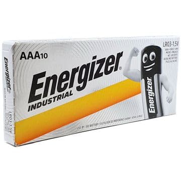 Energizer Industrial AAA 1.5V Alkaline Batteries (10 Pack)