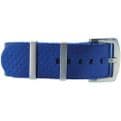 NATO G10 Seat Belt Weave Blue Nylon Watch Strap Band Size 18mm-22mm | Battery Buddy