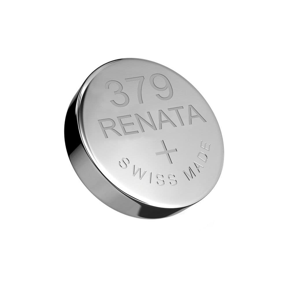 Pile Bouton Renata 379 SR521SW 1,55V - Fabriquée En Suisse - Pour Montres Électroniques