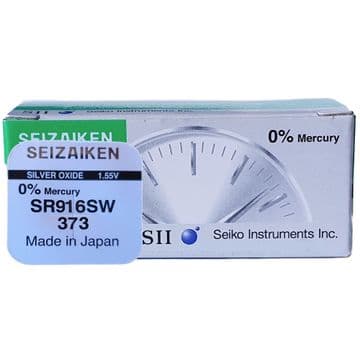 Seiko 373 SR916SW 1.55V Silver Oxide Watch Battery