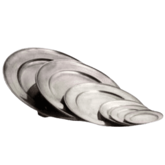 Assiette en étain massif différents diamètres