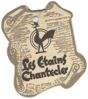 Assiette porcelaine et étain Joyeuse Retraite
