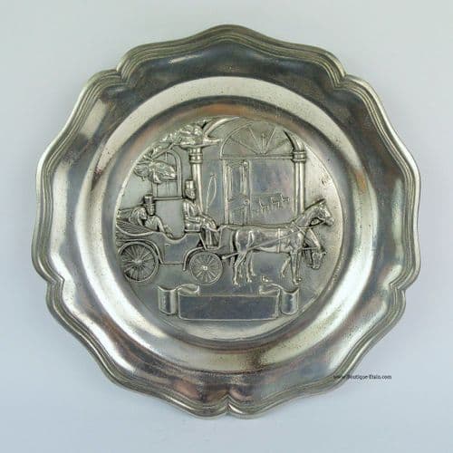 Assiette pour mariage ou anniversaire de mariage, gravure comprise