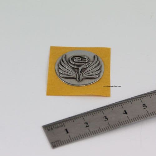 Autocollant décoratif en étain pour scrapbooking, 2,5 cm