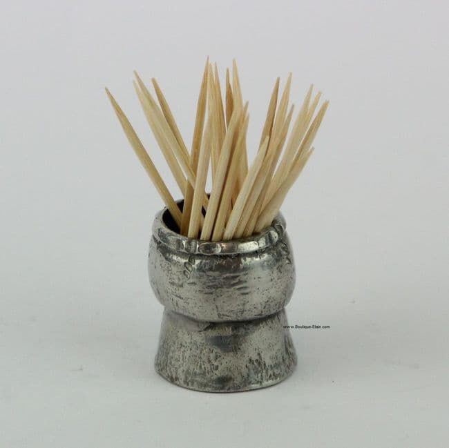 Bouchon de Champagne pique apéro en étain