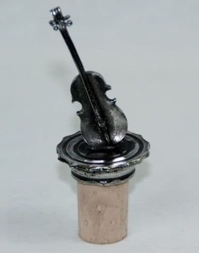 Bouchon en liège et étain le violon ou violoncelle