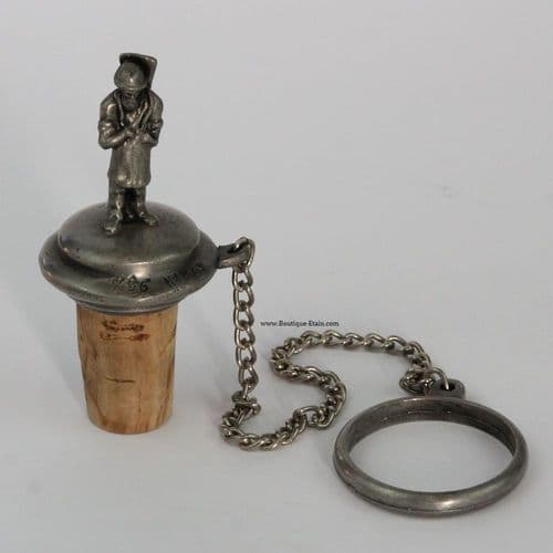 Bouchon vendangeur en étain