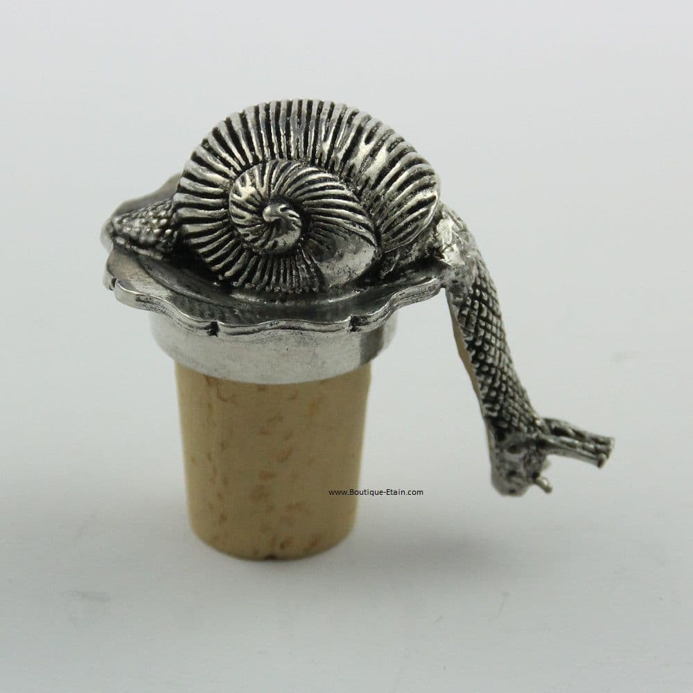 Bouchon à vin escargot