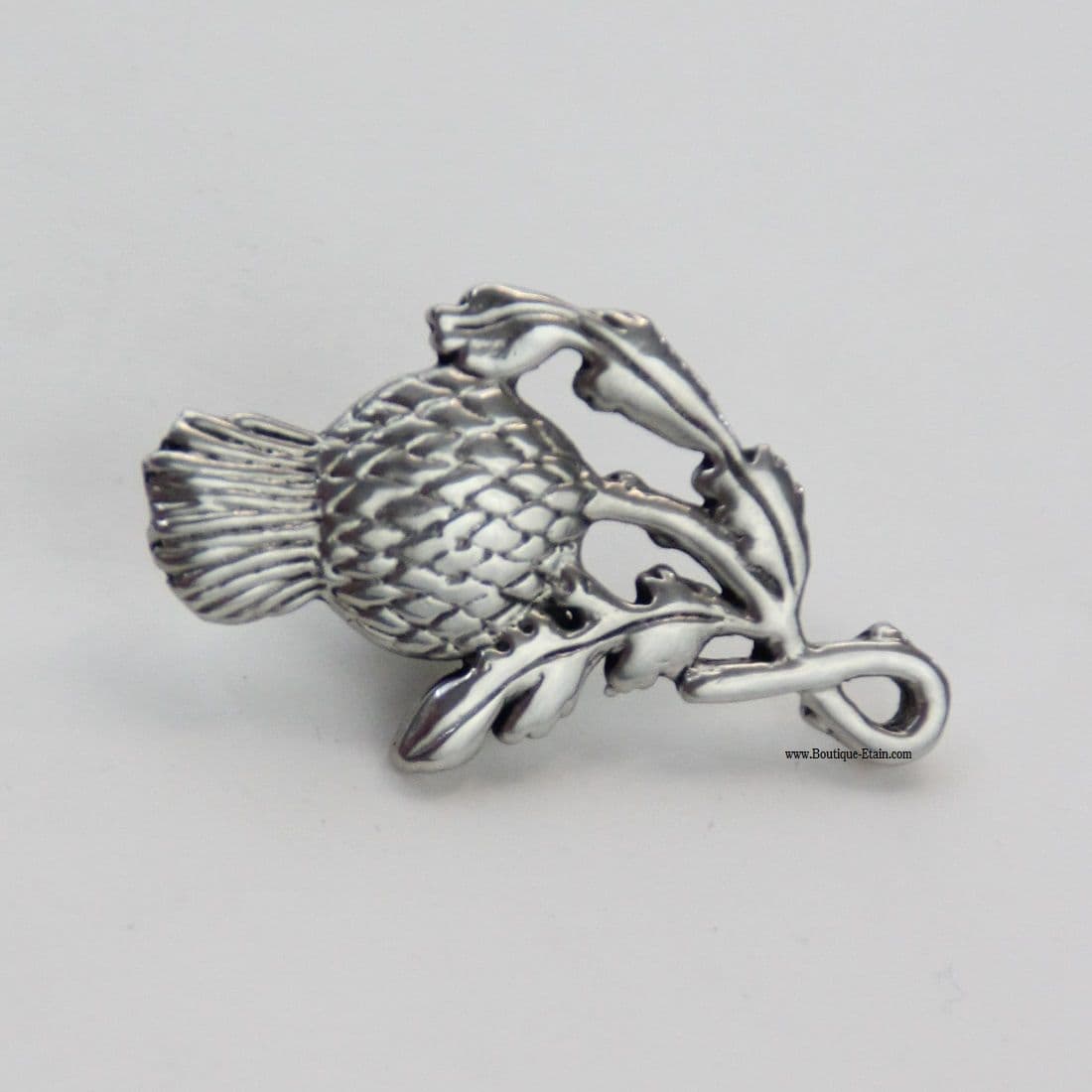 Broche écossaise En étain - Motif Chardon, Style Celtique, Neuve Sans Emballage, Parfaite Pour Kilt Ou Veste
