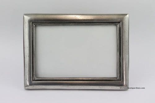 Cadre en étain Ht18cm pour photo 10x15
