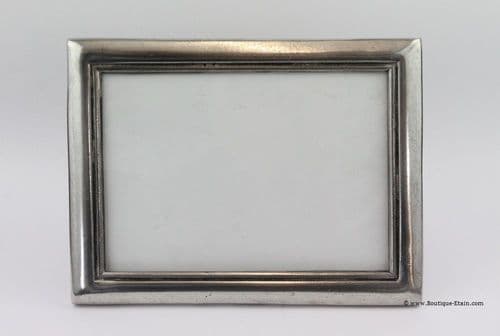 Cadre en étain Ht21cm pour photo 13x18