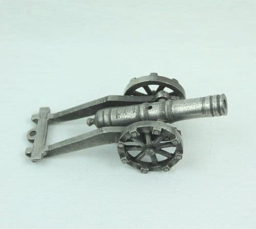 Canon miniature en étain