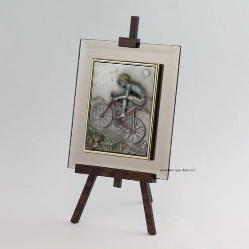 Chevalet miroir et étain vélo cyclisme