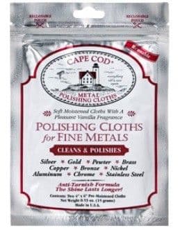 Cape COD polish, chiffon d'entretien pour votre argenterie.