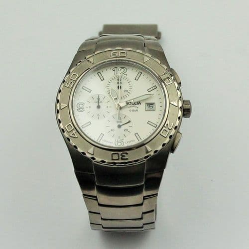 Chrono homme BOCCIA tout Titane 3775-02