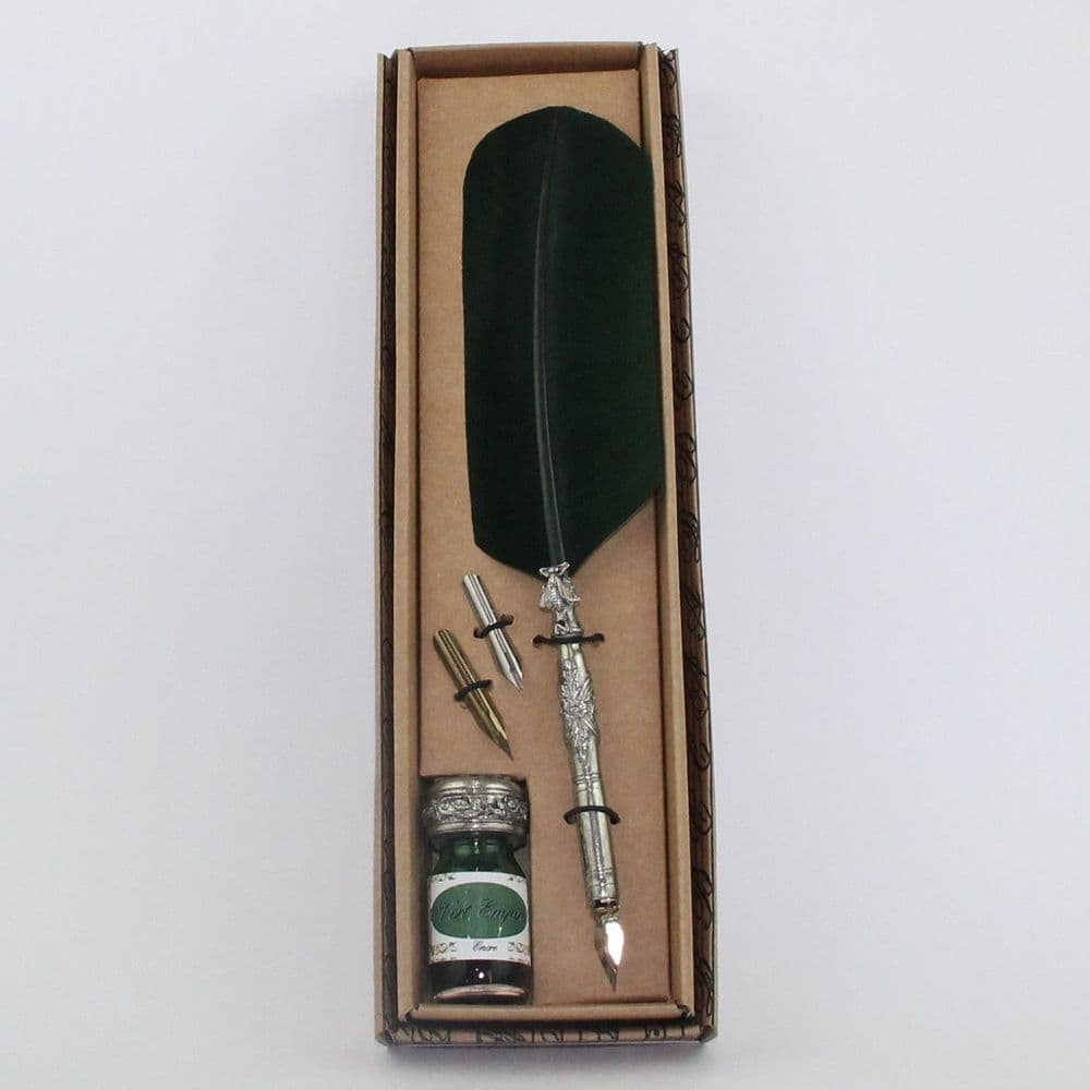 Coffret calligraphie en étain thème Abeille