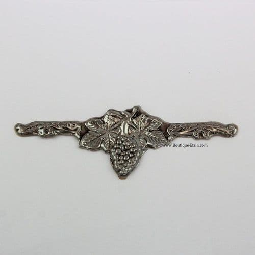 Collerette décorative autocollante en étain