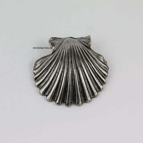 Coquille de St jacques de Compostelle en étain GM