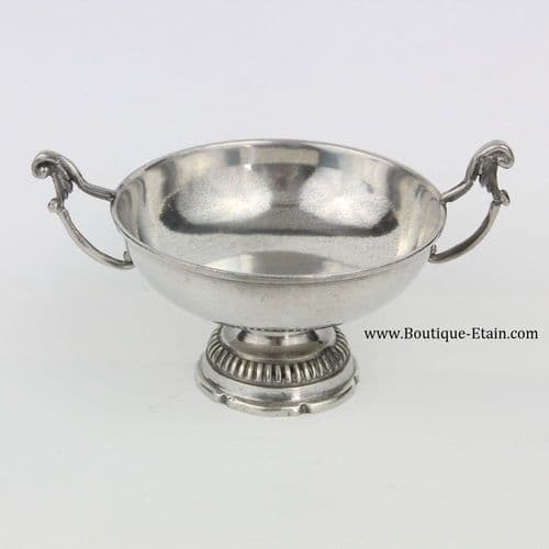 Coupe bourguignonne en étain mat ∅10 cm
