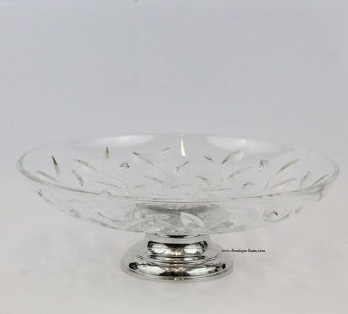 Coupe, coupelle à fruit pied en étain