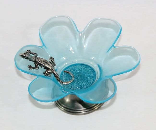 Coupe marguerite couleur bleue