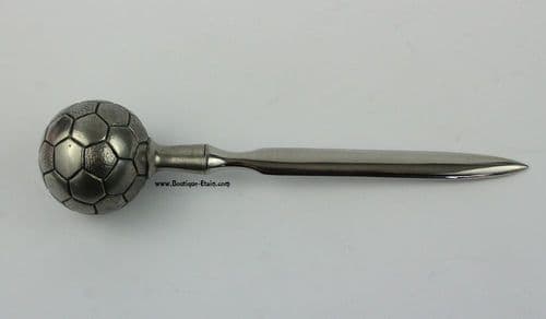 Coupe papier ouvre lettre ballon de foot