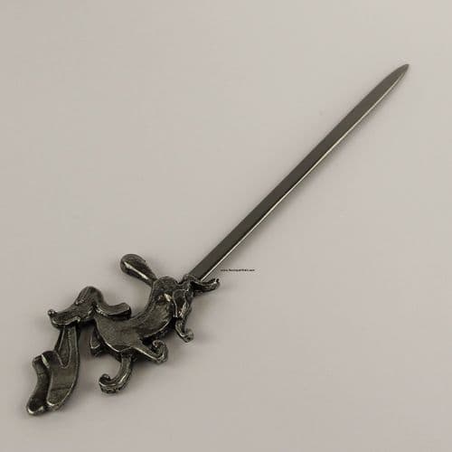 Coupe papier, ouvre lettre chien pantoufle (A.Dubout par M.Laude)