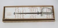 Coupe-papier ouvre-lettres épée en étain dans coffret