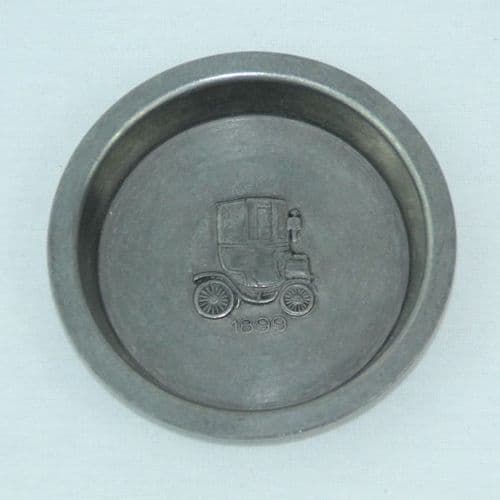 Coupelle automobile voiture 1899 en étain