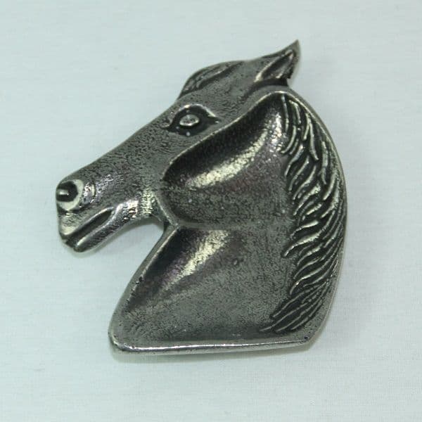 Coupelle cheval en etain