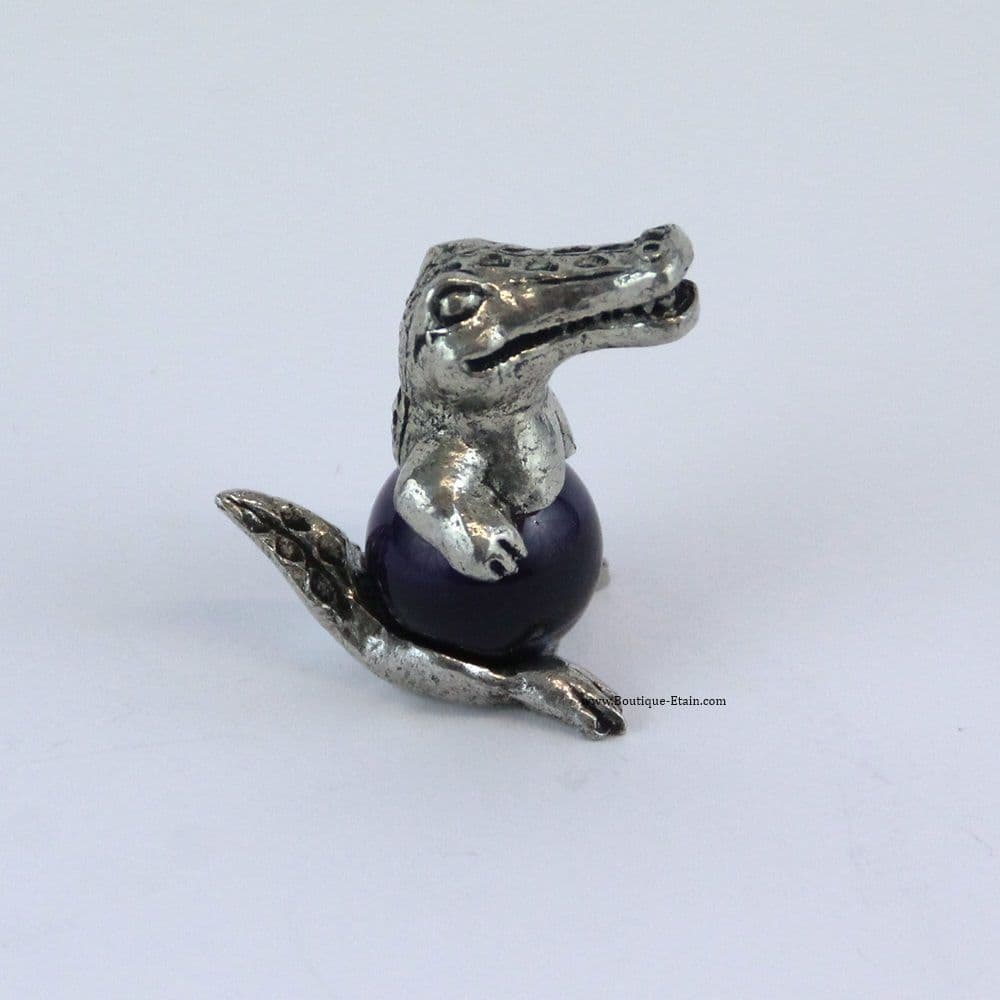Danforth Décoration De Noël Annuelle 2014 - 'A Good Night' - Scène D'hiver Grange Et Pin - 5,3 X 4,2 Cm - Étain