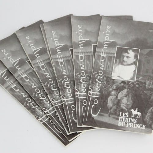 Dépliant collection Empire des étains du Prince