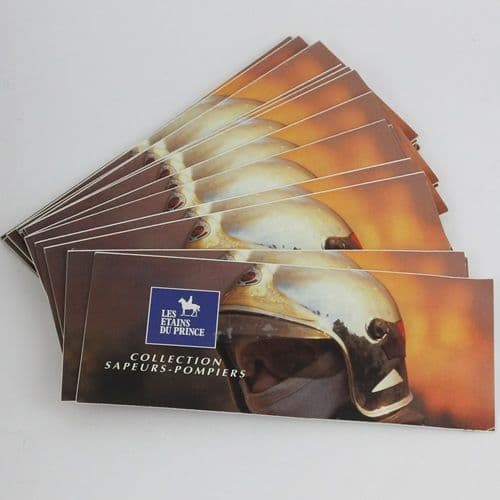 Dépliant Collection Pompier des étains du Prince