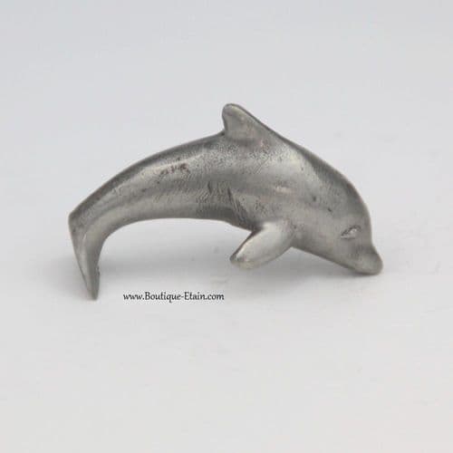 Dauphin miniature en étain