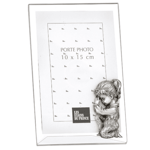 DESTOCKAGE-40% Cadre photo plexi petite fille qui prie